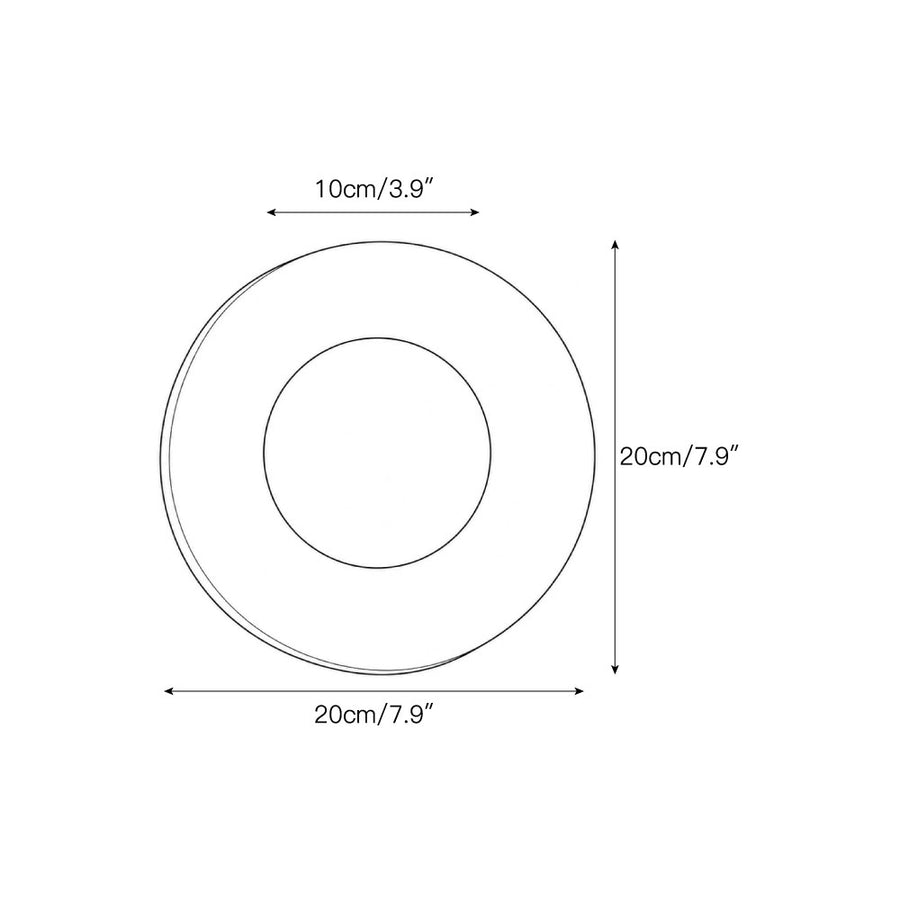 Orli Marble Alabaster Wall Sconce – detail 3 — Dimension drawings 1