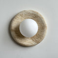 Charger l'image dans la visionneuse de la galerie, Orli Travertine Marble Sconce