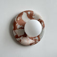 Load image into Gallery viewer, Orli Red Marble Sconce