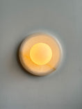Load image into Gallery viewer, Orli White Onyx Sconce