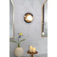 Load image into Gallery viewer, Orli Black Marble Sconce