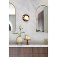 Load image into Gallery viewer, Orli Black Marble Sconce