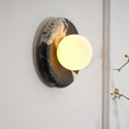 Load image into Gallery viewer, Orli Black Marble Sconce