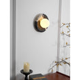 Load image into Gallery viewer, Orli Black Marble Sconce