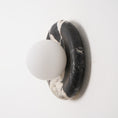 Load image into Gallery viewer, Orli Black Marble Sconce