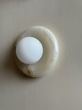 Load image into Gallery viewer, Orli White Jade Sconce