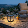 Load image into Gallery viewer, Square Frame Fence Post Outdoor Light