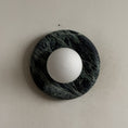 Load image into Gallery viewer, Orli Dark Green Marble Sconce