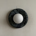 Load image into Gallery viewer, Orli Dark Green Marble Sconce