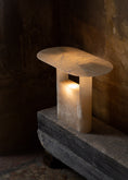 Load image into Gallery viewer, Pagoda Alabaster Table Lamp
