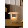 Load image into Gallery viewer, Pagoda Alabaster Table Lamp