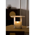 Load image into Gallery viewer, Pagoda Alabaster Table Lamp