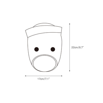 Party Wall Lamp – detail 5 — Dimension drawings 3