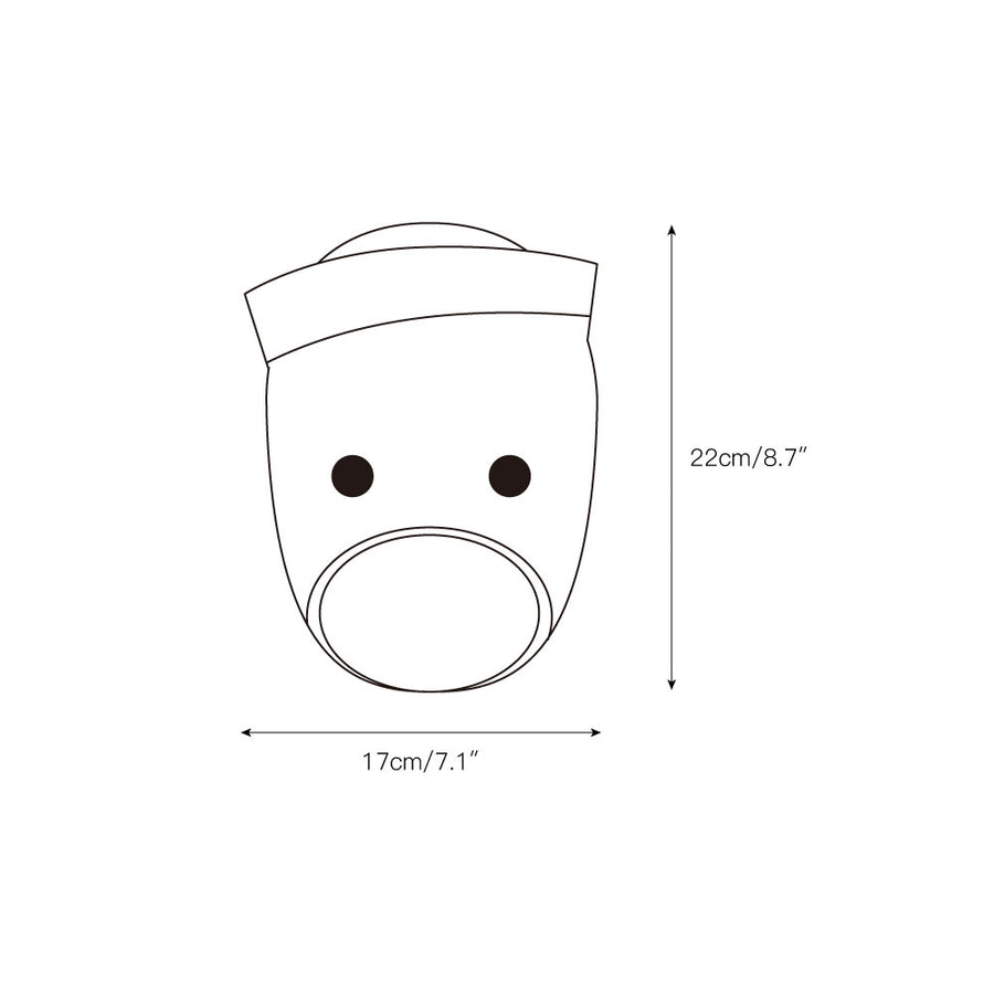 Party Wall Lamp – detail 5 — Dimension drawings 3