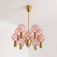 Load image into Gallery viewer, Patricia Glass Chandelier