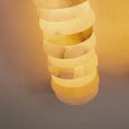 Load image into Gallery viewer, Payson Double Alabaster Wall Lamp