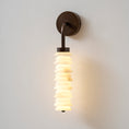 Load image into Gallery viewer, Payson Alabaster Wall Sconce