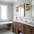 Load image into Gallery viewer, Payson Double Alabaster Wall Lamp
