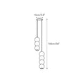 Load image into Gallery viewer, Pearl Alabaster Chandelier