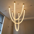 Load image into Gallery viewer, Pearl Necklace Chandelier