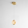Load image into Gallery viewer, Pearl Alabaster Pendant Light