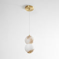 Load image into Gallery viewer, Pearl Alabaster Pendant Light