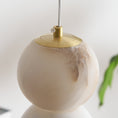 Load image into Gallery viewer, Pearl Alabaster Pendant Light