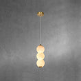 Load image into Gallery viewer, Pearl Alabaster Pendant Light