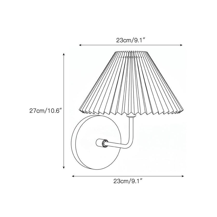 Pearson Wall Sconce – detail 3 — Dimension drawings 1