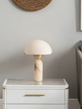 Load image into Gallery viewer, Peono Alabaster Table Lamp