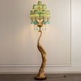 Load image into Gallery viewer, Perky Peacock Floor Lamp
