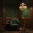 Load image into Gallery viewer, Perky Peacock Floor Lamp