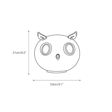 Pet Table Lamp – detail 3 — Dimension drawings 1