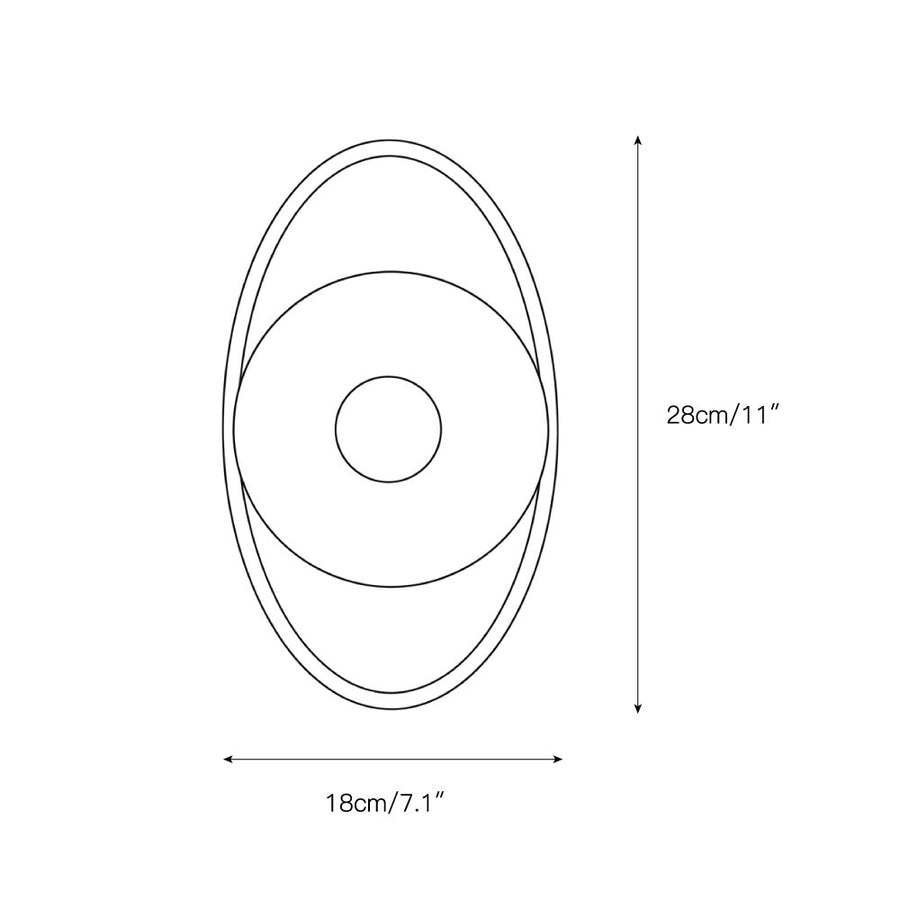 Petra Travertine Wall Sconce – detail 4 — Dimension drawings 2