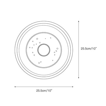 Petra Travertine Wall Sconce – detail 3 — Dimension drawings 1