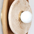 Load image into Gallery viewer, Petra Travertine Wall Sconce