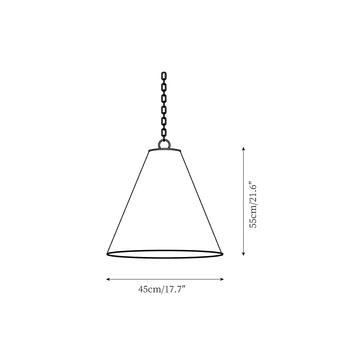 Pierrepont Pendant Light – detail 3 — Dimension drawings 1