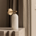 Load image into Gallery viewer, Pillar Alabaster Wall Lamp