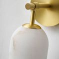 Load image into Gallery viewer, Pillar Alabaster Wall Lamp