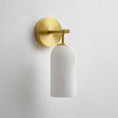 Load image into Gallery viewer, Pillar Alabaster Wall Lamp