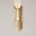 Load image into Gallery viewer, Pille Travertine Wall Lamp