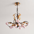 Load image into Gallery viewer, Pink Tulip Chandelier
