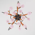 Load image into Gallery viewer, Pink Tulip Chandelier