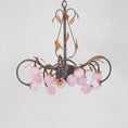 Load image into Gallery viewer, Pink Tulip Chandelier