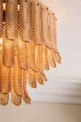 Load image into Gallery viewer, Plume Glass Ceiling Light