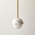 Load image into Gallery viewer, Polaris White Marble Pendant Lamp
