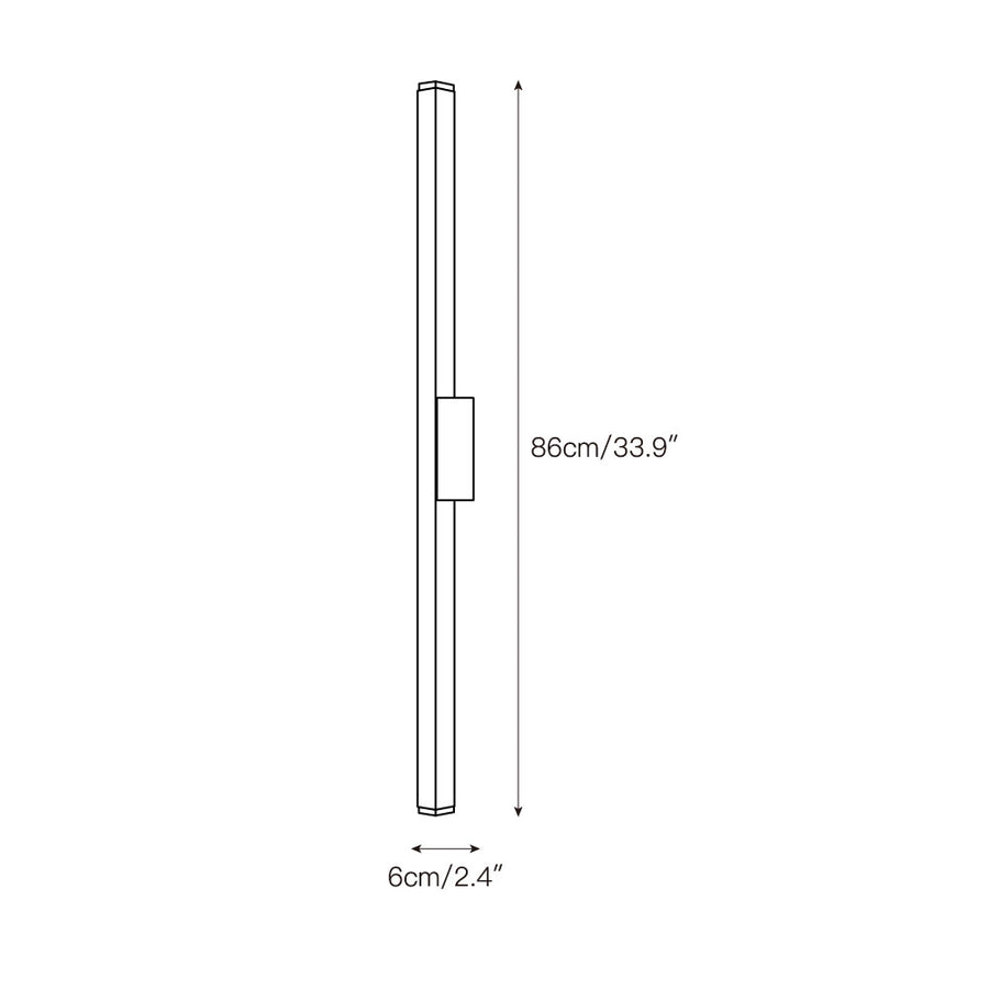 Prometheus Wall Lamp – detail 3 — Dimension drawings 1