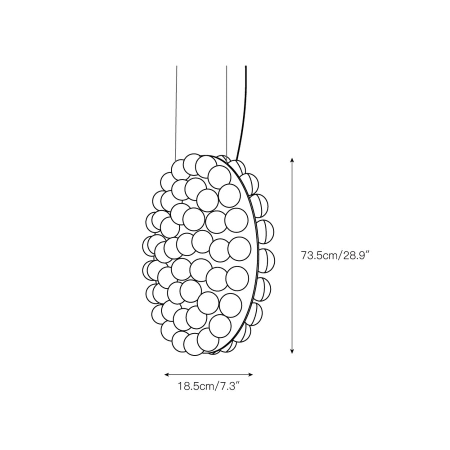 Prop Chandelier – detail 8 — Dimension drawings 3