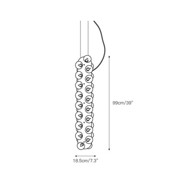 Prop Chandelier – detail 12 — Dimension drawings 7