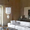 Load image into Gallery viewer, Provence Linen Chandelier